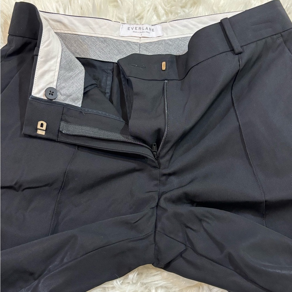 Everlane Wool Slouchy Ankle Pants Women's Size 2 - Picture 4 of 10